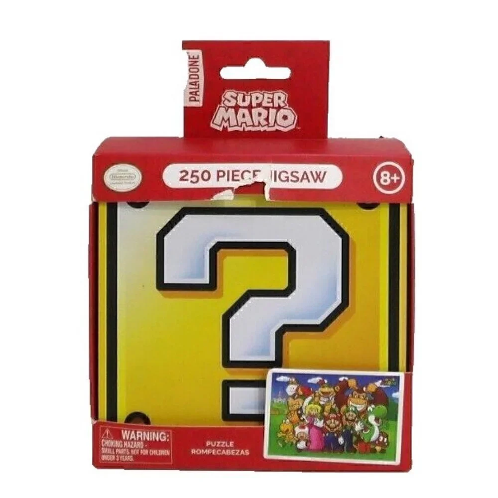 NINTENDO SUPER MARIO 250 piece jigsaw puzzle PALADONE 2021 NEW, BOX DAMAGED